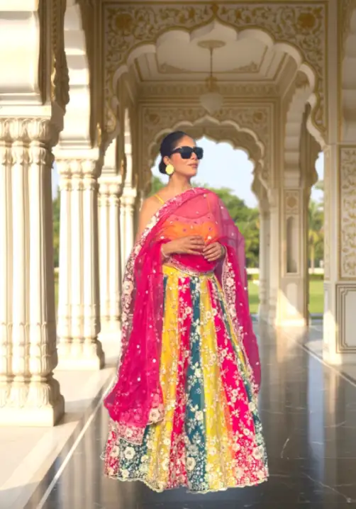 Haldi Ready Brunch Lehenga