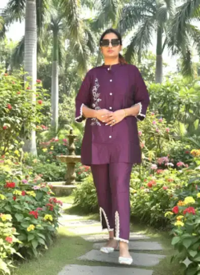 Plum purple CO-ORD set