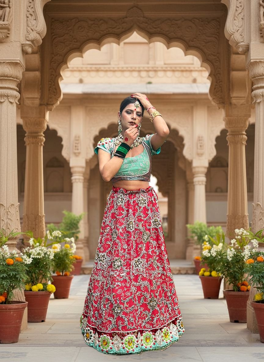 Royal Red Lehenga